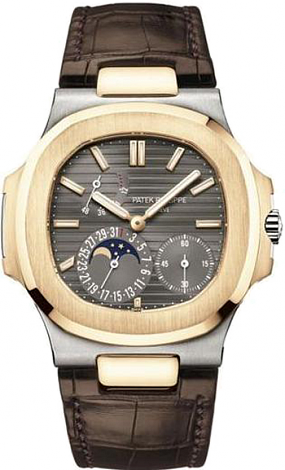 Review Replica Patek Philippe Nautilus 5712GR-001 5712 Power Reserve Moonphase watch cost